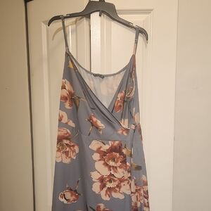 Floral Wrap Dress